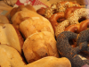 gemischt Brötchen im Verkauf