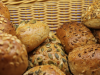 gemischt Brötchen im Verkauf