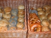 gemischt Brötchen im Verkauf